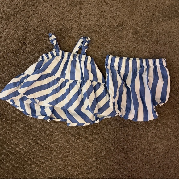 BabyGap Girls Striped Outfit 12-18 months - Picture 2 of 5